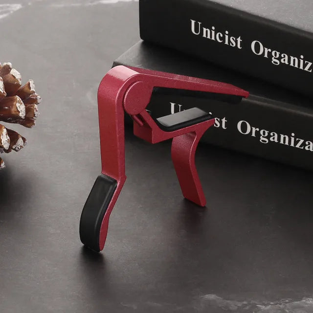 Aluminium Alloy Metal Guitar Capo Change Clamp Key Acoustic Classic