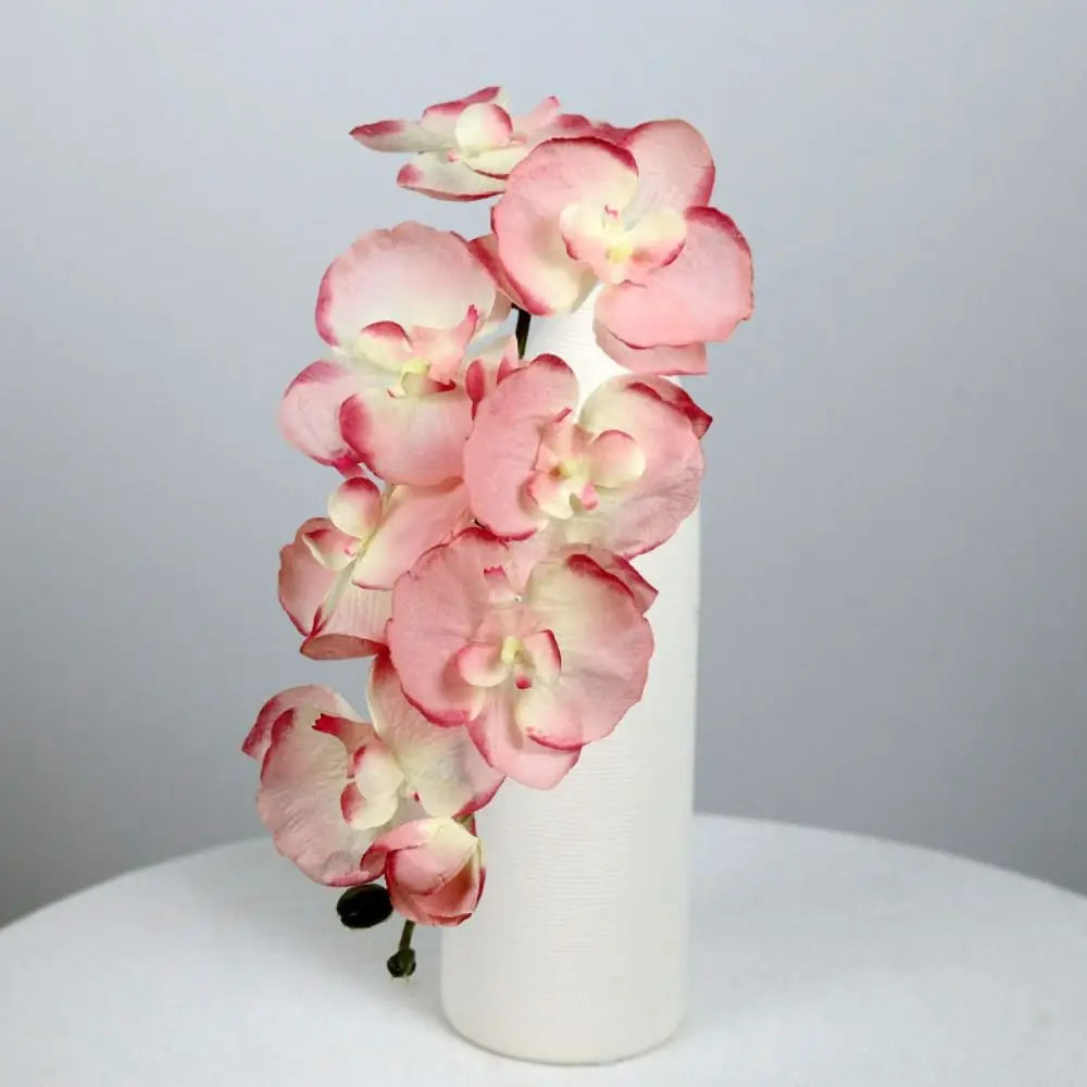 70cm Simulated Flower Single 8-head Silk Fabric Material Artificial Flower Iron Wire Inner Lining Multi Colored Floral Bouquet Peaceful Pleasures Health and Wellness C