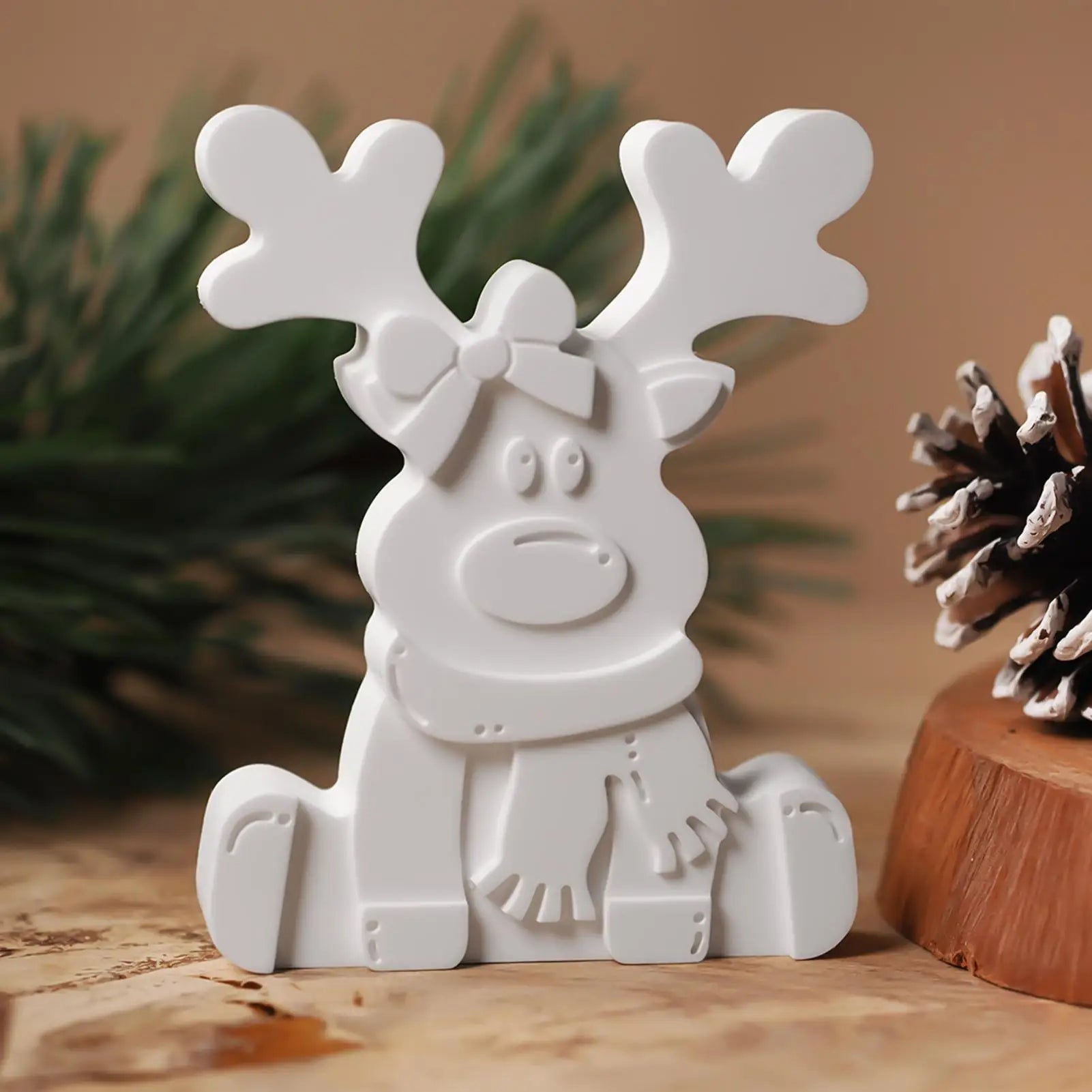 Christmas Molds Cute DIY Moulds Christmas Fondant Molds For Chocolate Candy Baking Holiday Crafts Keychain Ornament Table Peaceful Pleasures Health and Wellness