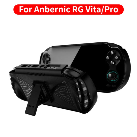TPU Case for Anbernic RG Vita/Pro – Protective Cover with Stand Console Protective Case Oasis Select