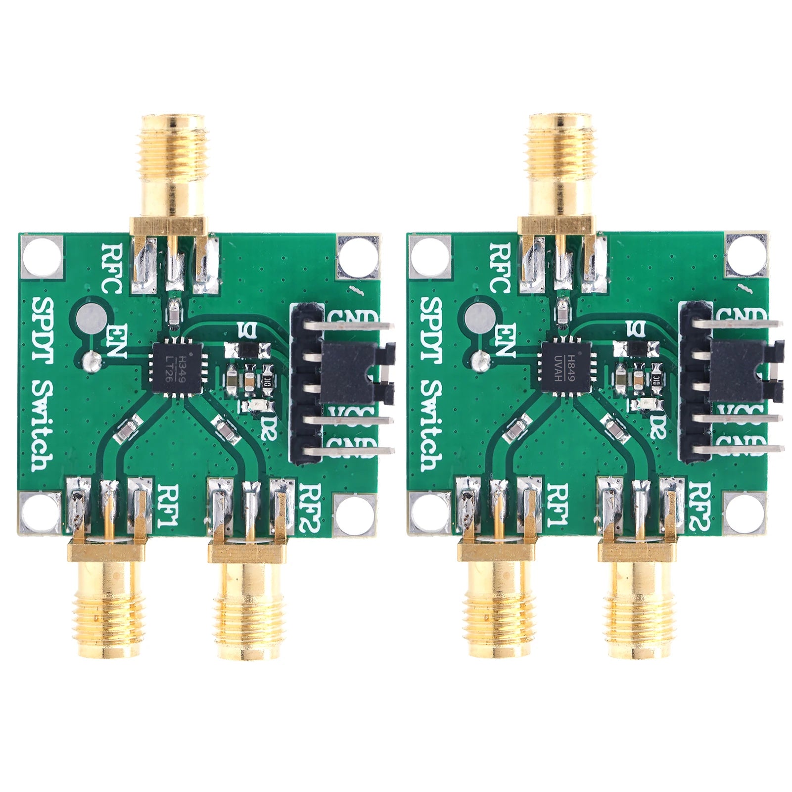 Industrial Supplies 3‑5V RF Module Single Pole Double Throw Board 50Ohms Input Output Impedance SMA Interface Peaceful Pleasures Health and Wellness