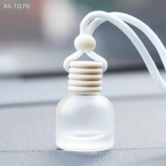 11ml Glass Car Aromatherapy Pendant Diffuser | Air Freshener Bottle Aromatherapy Pendant Diffuser Peaceful Pleasures Health and Wellness