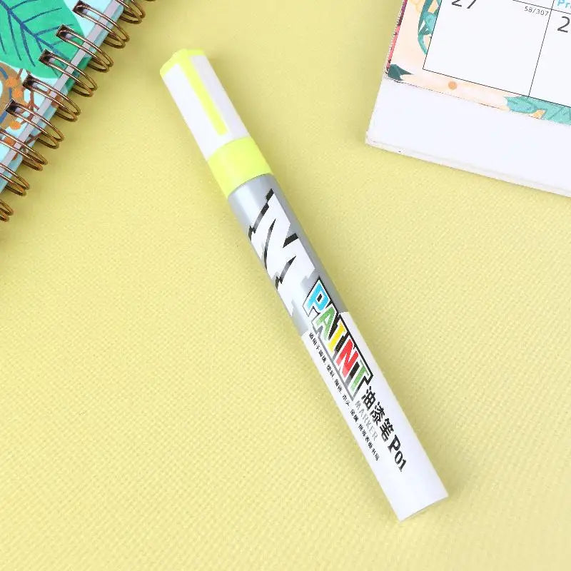Waterproof Paint Marker Pen – Multi-Surface Touch-Up & Tyre