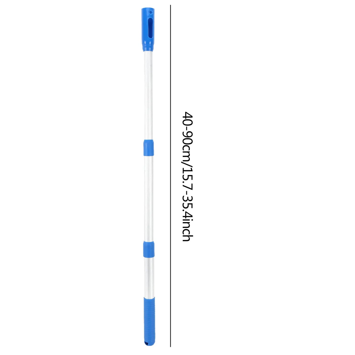 Swimming Pool Skimmer Telescopic Pole Pond Cleaning Debris Leaf Rake Skimmer with Adjustable Telescopic Pole Peaceful Pleasures Health and Wellness Default Title