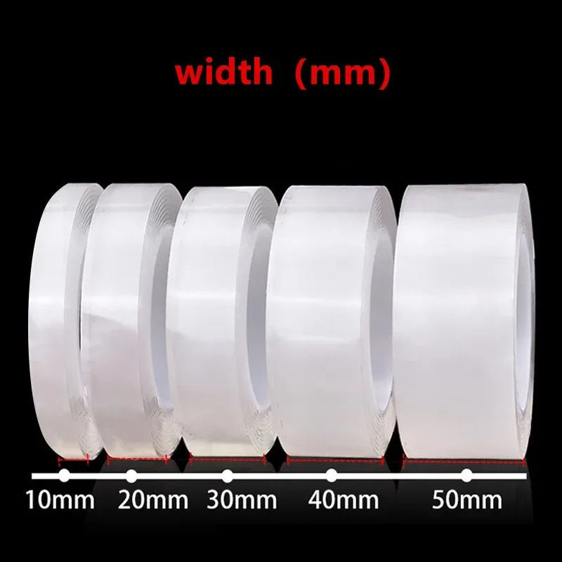 Strong Transparent Nano Tape – Waterproof & Reusable