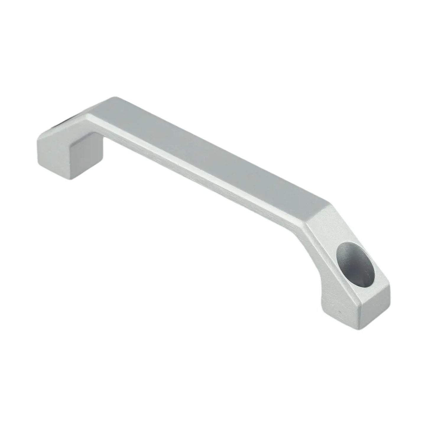 Aluminum Alloy U-Shape Cabinet Door Handle | Black & Silver
