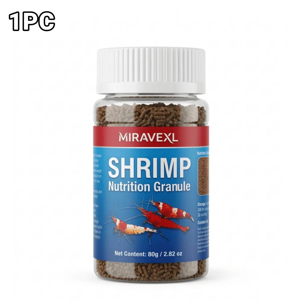 Color Enhancing Shrimp Food Nutritional Diet Aquarium Sinking Pellets Crayfish Crab Crystal Black Shell Cherry Bottom Feed Pet Peaceful Pleasures Health and Wellness 1PC