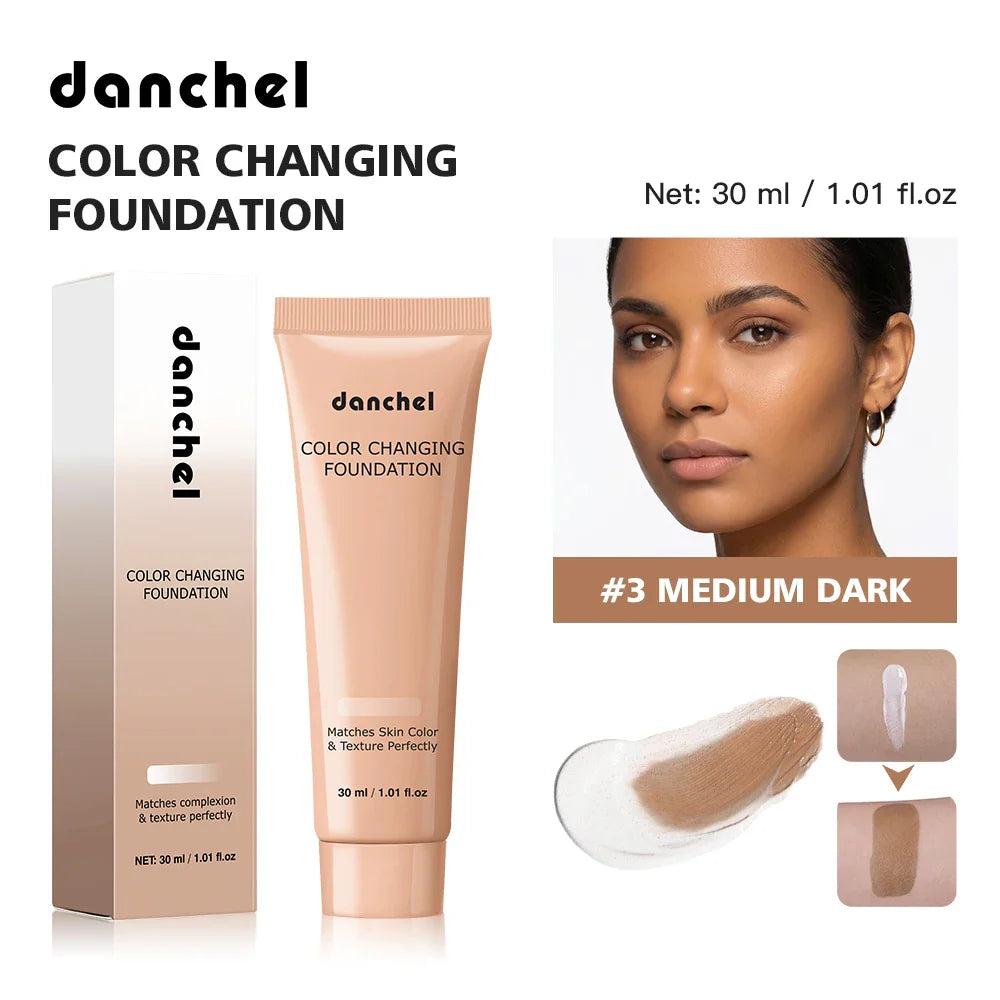 Color Changing Liquid Foundation – Hydrating & Buildable Coverage