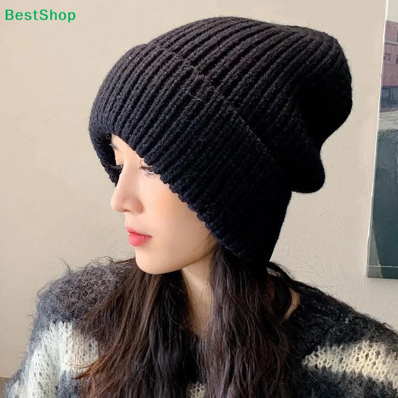 Winter Knit Beanie Hat | Unisex Warm Stacking Cap for Men & Women
