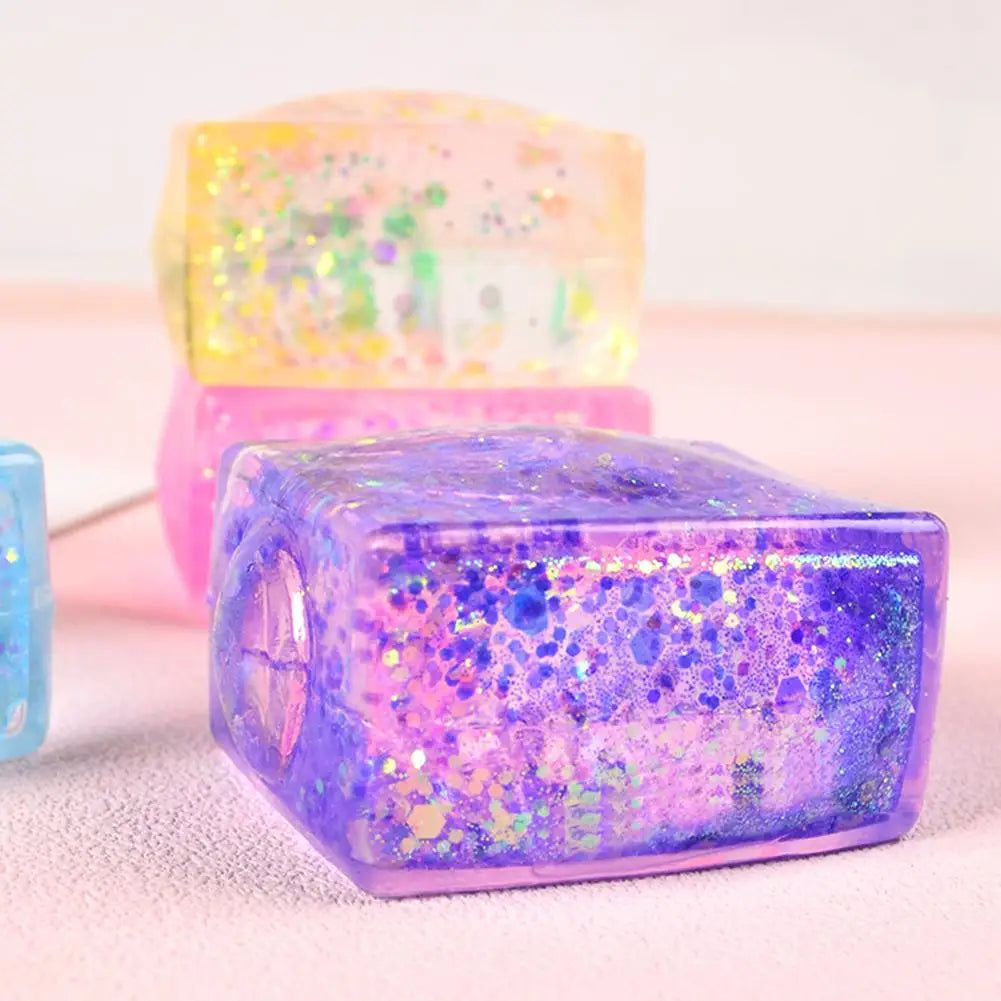 Glitter Squishy Squeeze Toy | Slow Rebound Sensory Fidget