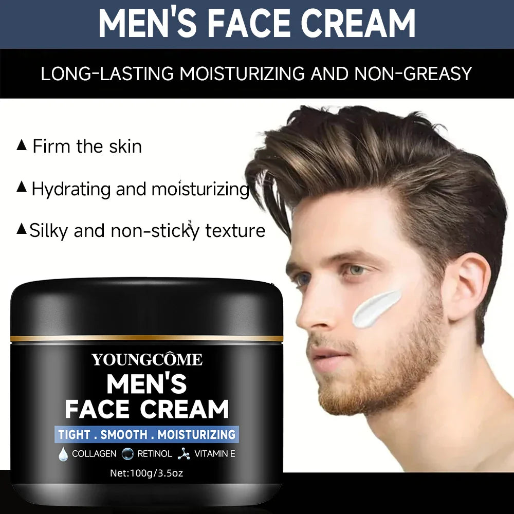Men's Collagen Retinol Face Cream – Hydrating Anti-Aging