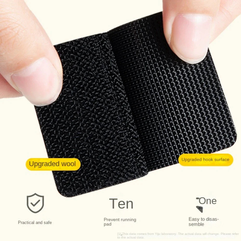 Super Strong Sewing Double-sided Tape Very Strong Adhesive Velcros Scratch Attaches Cable Organizer DIY Carpet Fasteners Auto Peaceful Pleasures Health and Wellness