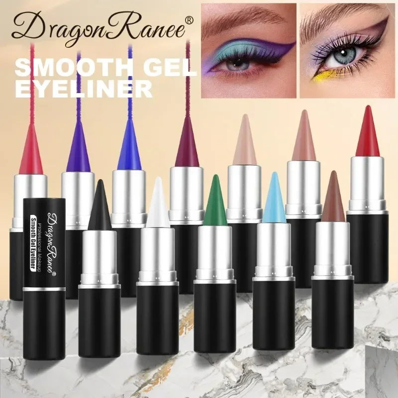High Pigment Matte Waterproof Gel Eyeliner Pencil | Multi-Color
