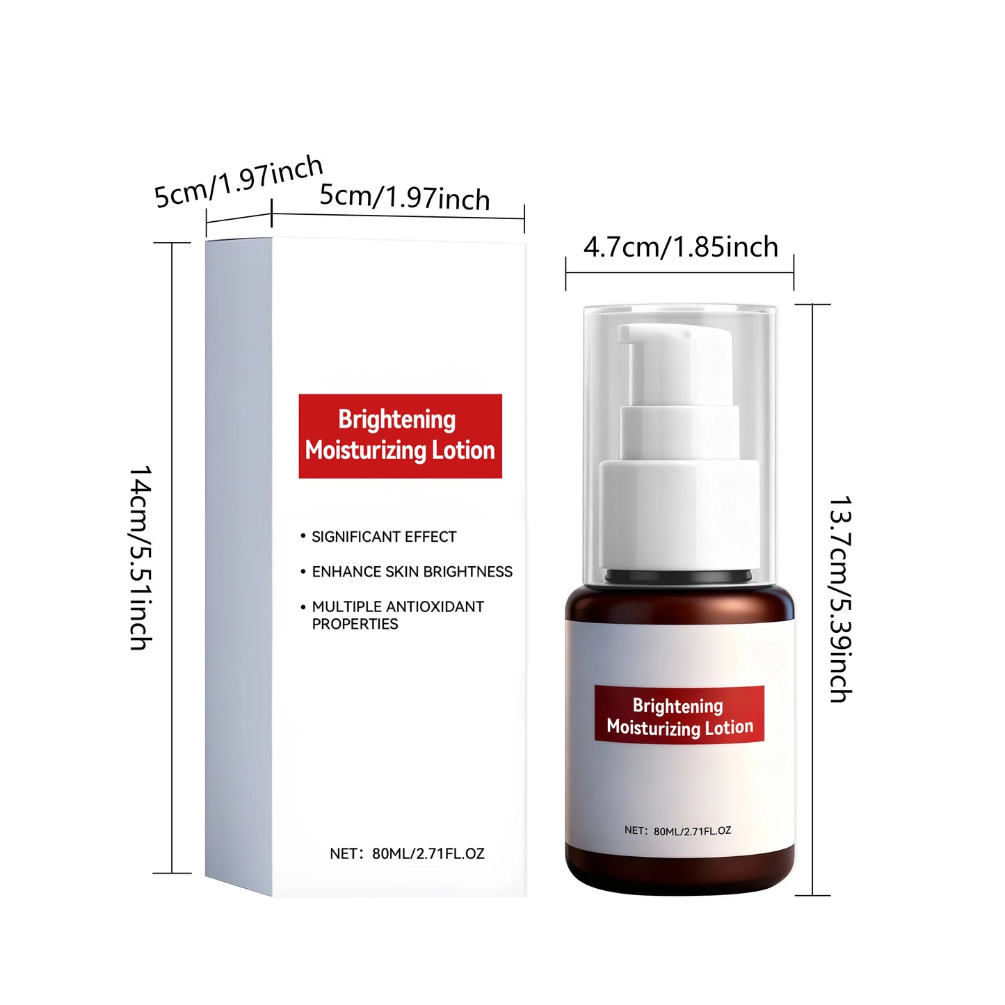 Vitamin E Brightening Lotion – Glow & Dark Spot Face Cream 80ml