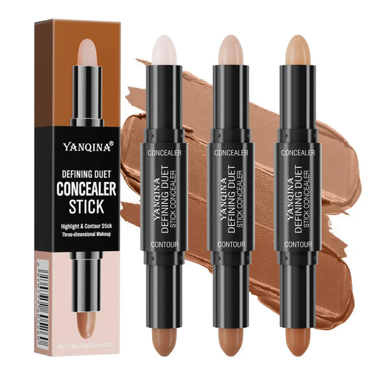 YANQINA Double-Ended Contour Stick – Highlight & Shadow Cream Contour Highlight Stick Oasis Select