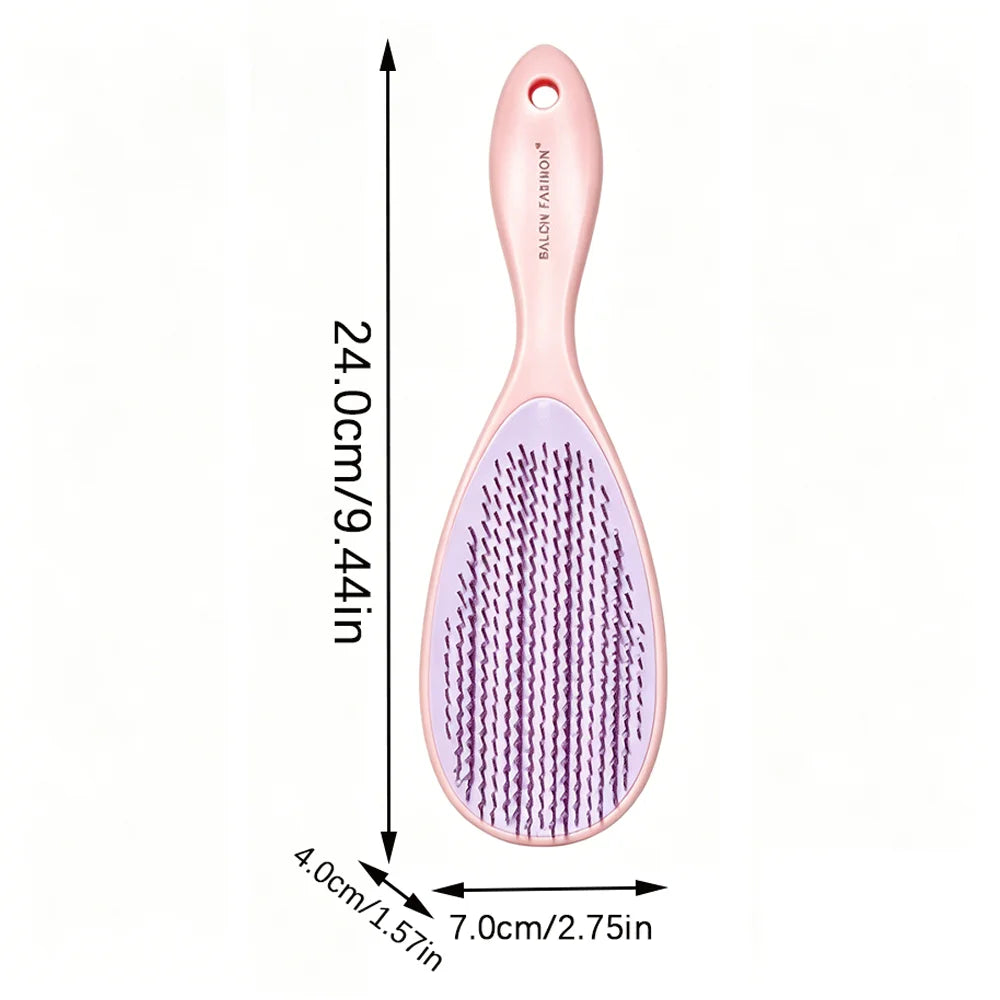 Anti-Static Detangling Scalp Massage Comb – Wet & Dry Hair