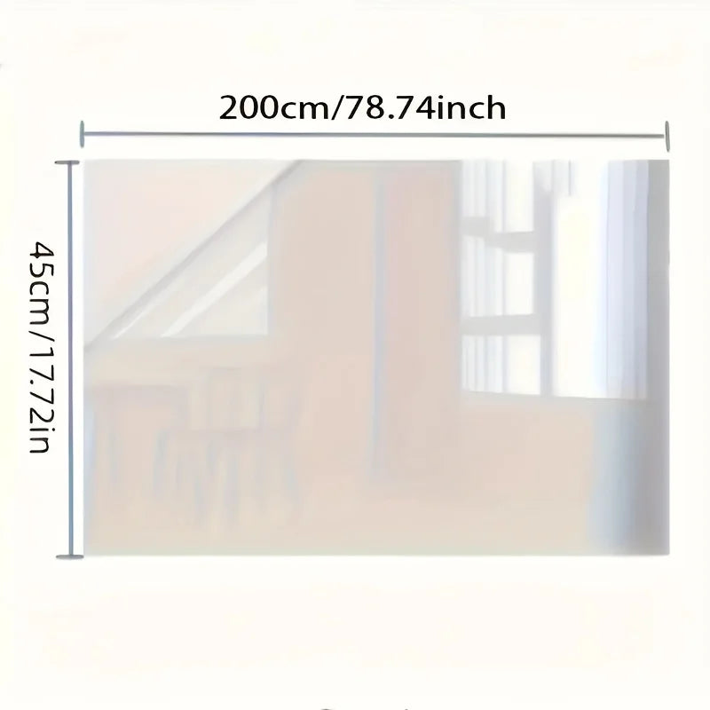 1 Roll Transparent Electrostatic Adhesion Wall Protective Film