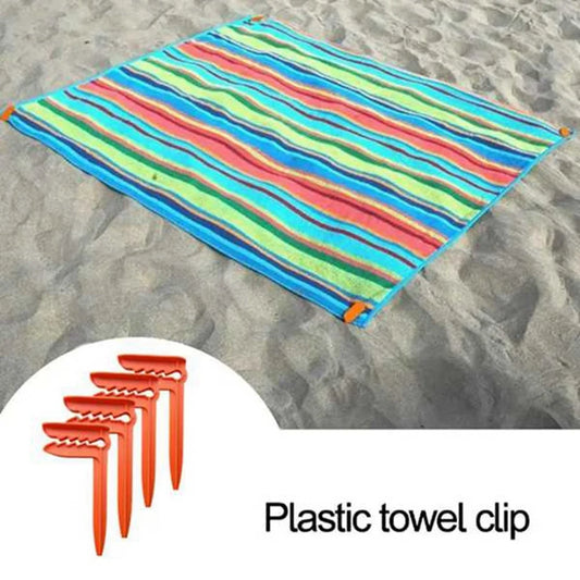 A36T-Beach Towel Clip Camping Mat Clip Outdoor Clothes Pegs For Sheet Holder Towel Clips Clamp For Beach Towels Towel Clip Peaceful Pleasures Health and Wellness