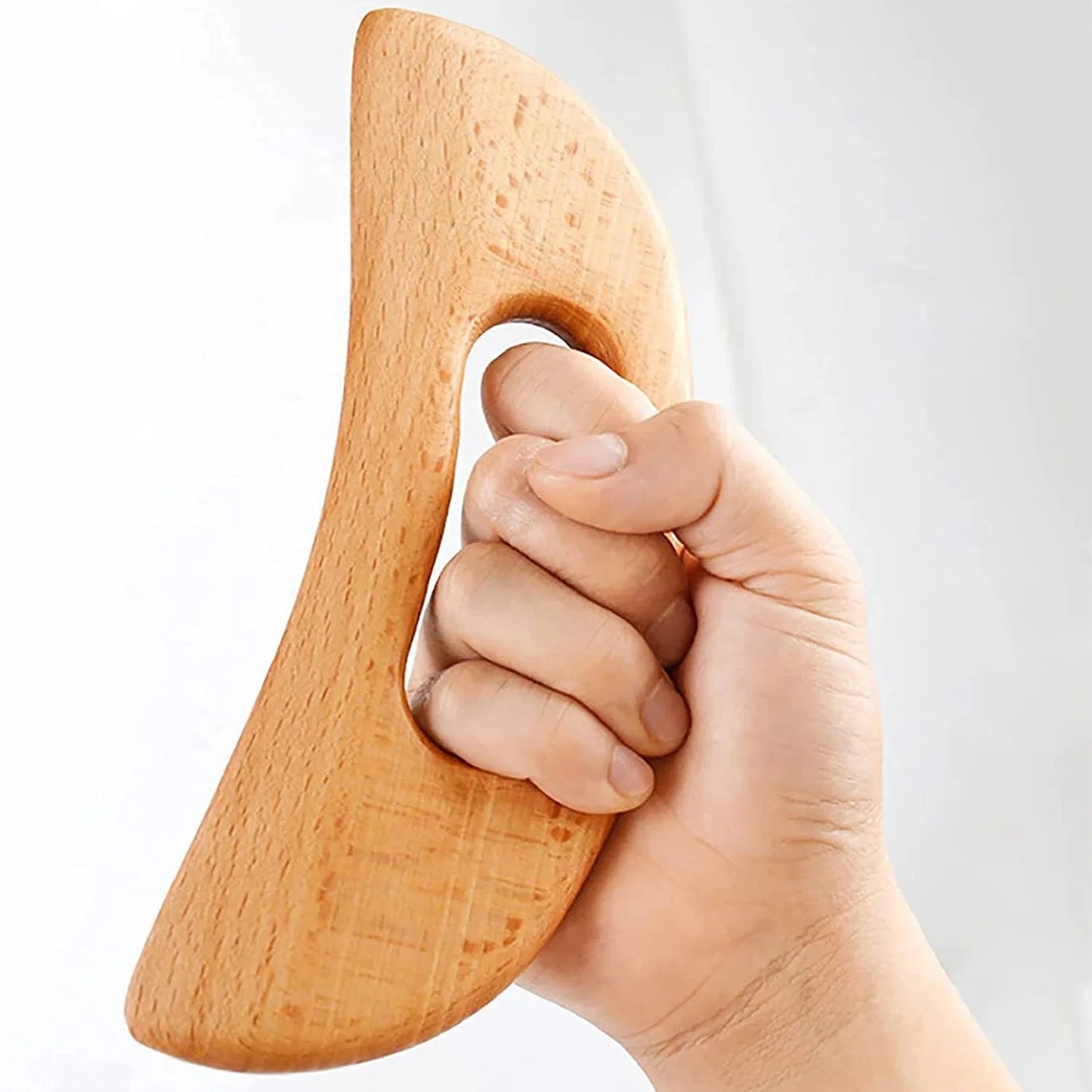 Wooden Gua Sha Body Massager – Muscle Scraping Tool