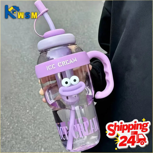 1100ml Water Bottle with Straw, Infuser & Leak-Proof Lid Travel Water Bottle Oasis Select