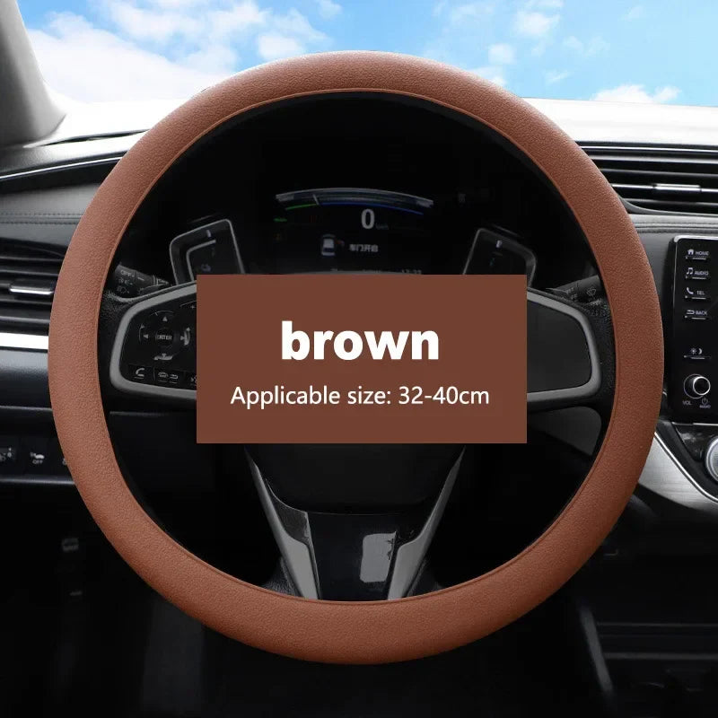 Silicone Steering Wheel Cover | Non-Slip Universal 32–40cm