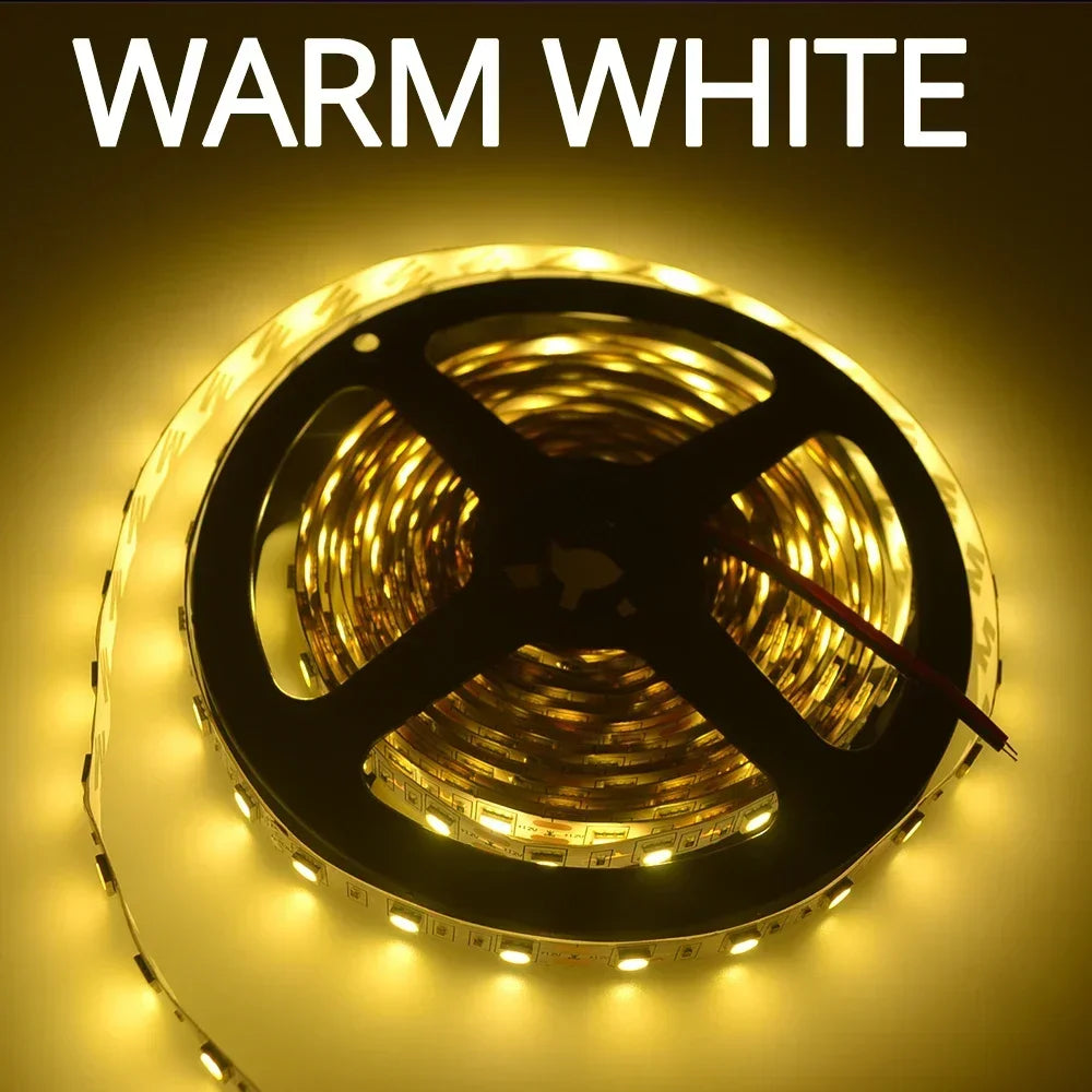 HVIERO 5M SMD 5050 LED Strip Light 300 LEDs DC 12V RGB