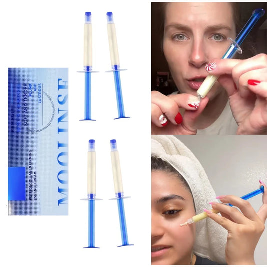 Polypeptide Collagen Elastic Essence Cream Lifting Firming Soft Supple Deeply Moisturizing Gently Repairing Collagen Face Cream Peaceful Pleasures Health and Wellness