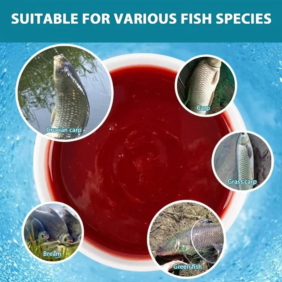 Bloodworm Liquid Fish Attractant – 60ml Carp Bait Additive