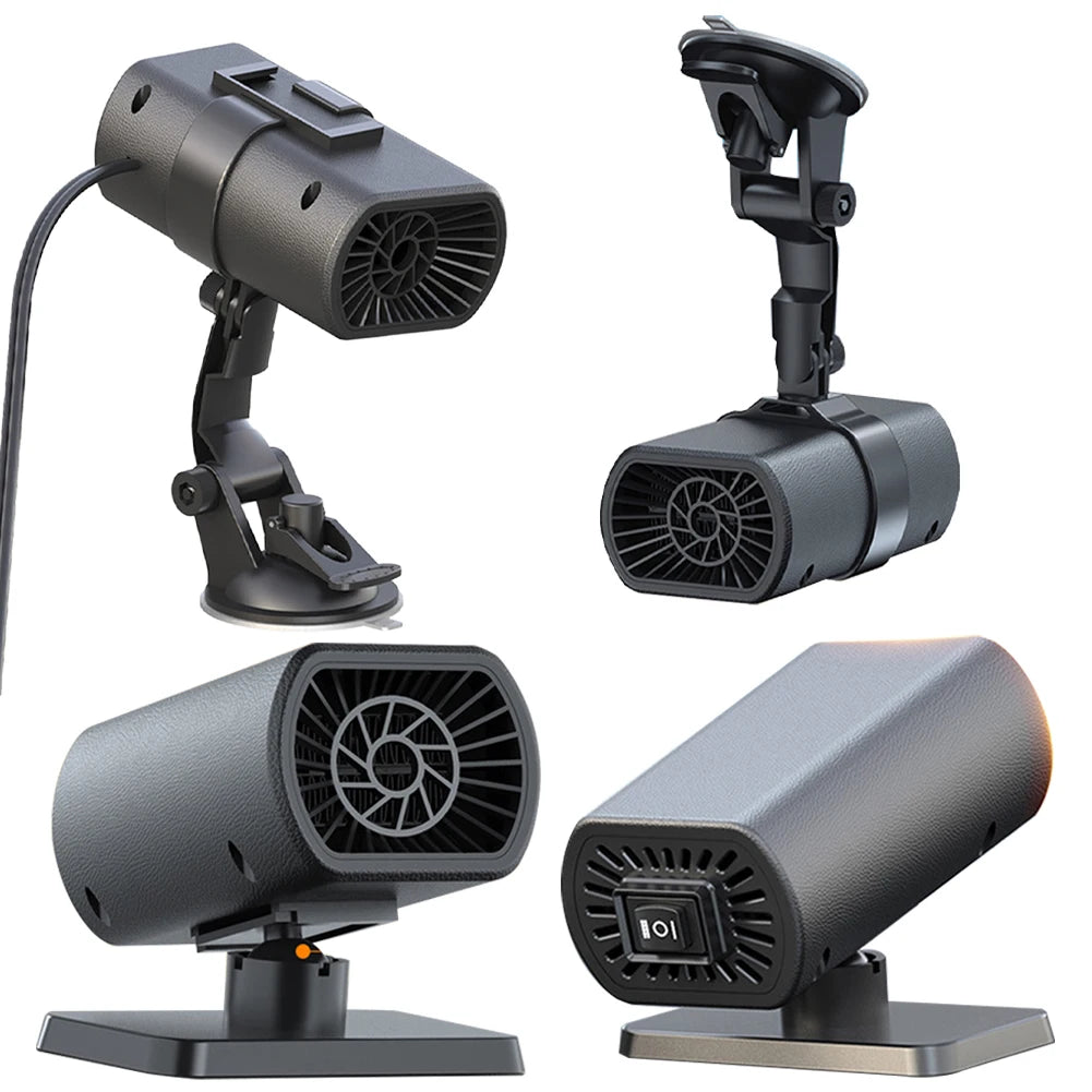 12V 150W Car Heater & Windshield Defroster – Universal Fit