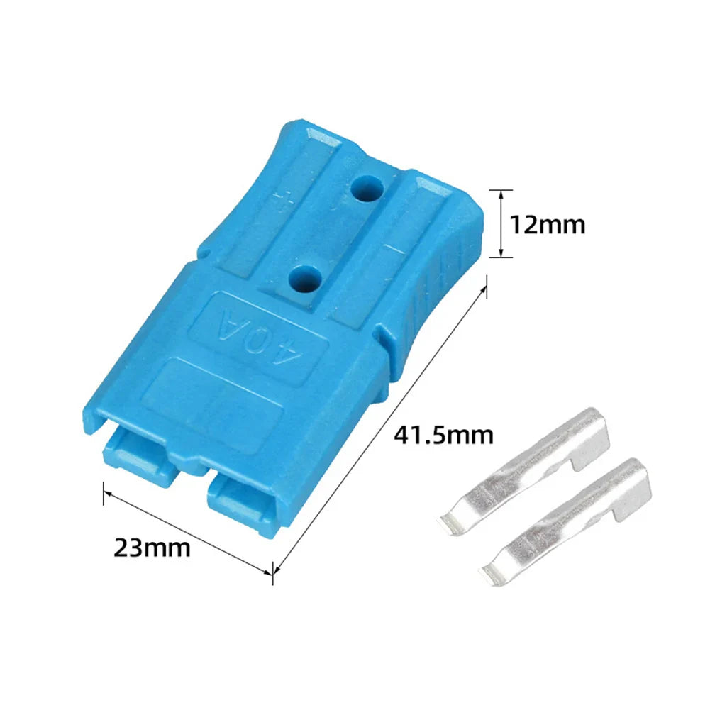 2PCS 40A High-Current Battery Connector Terminal – Forklift & EV