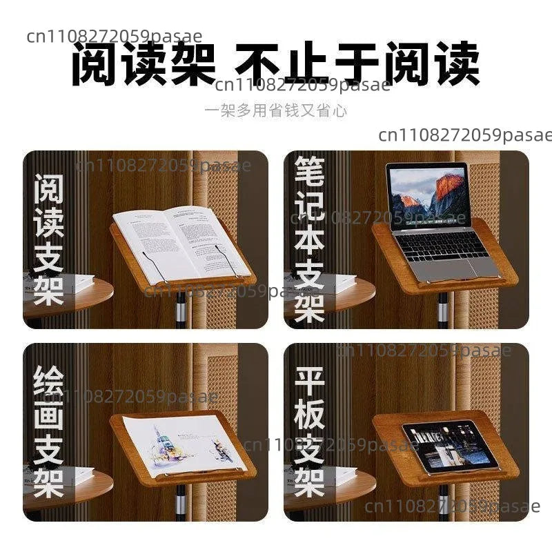 Floor Standing Adjustable Book & Tablet Stand | Reading Desk
