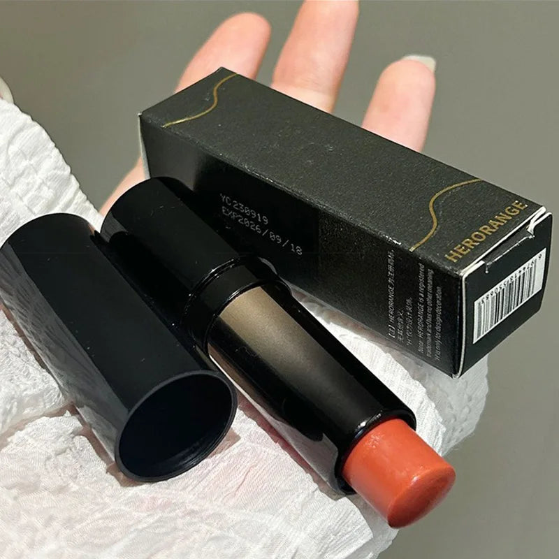 Red Brown Waterproof Mirror Lipstick | Long-Lasting & Moisturizing