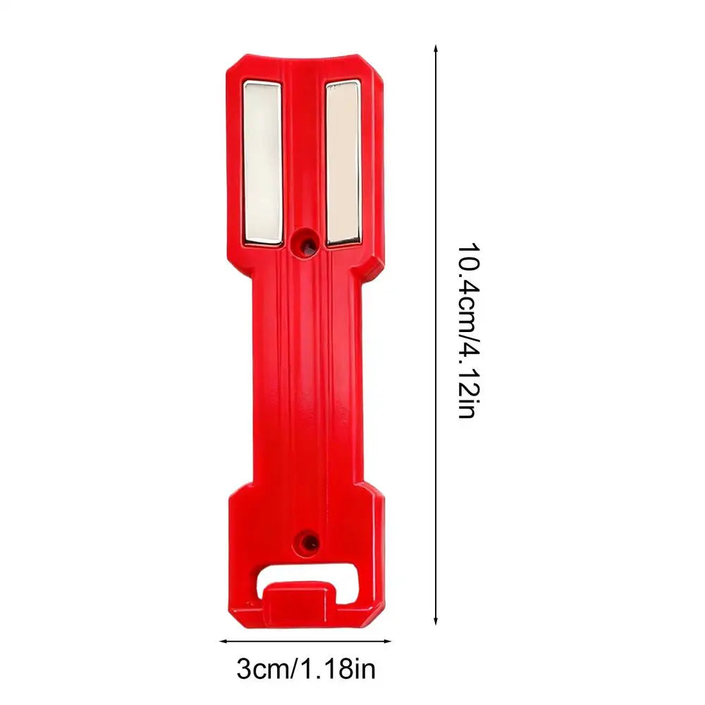 Magnetic Spray Can Holder Bottle Organizer Wall Mount Spray Paint Rack for Garage Tool Case Workplace Workshop Basement Peaceful Pleasures Health and Wellness Red CN