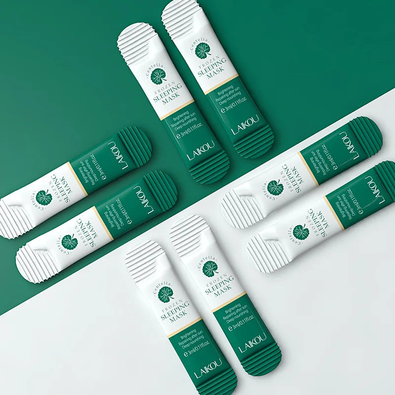 LAIKOU 7-in-1 Korean Sleeping Face Mask Set | Anti-Wrinkle & Hydrating
