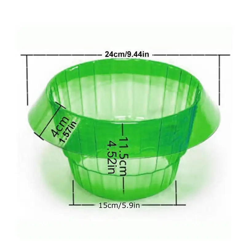 Plants Slug Protection Rings Vegetables Protective Cover Snail Collar Slug Garden Guard Protector Reusable PestControl Trapper Peaceful Pleasures Health and Wellness