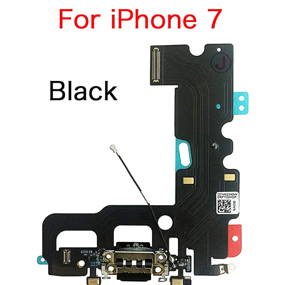 iPhone 7 8 X XR XS Max Charging Port Dock Flex Cable + Mic