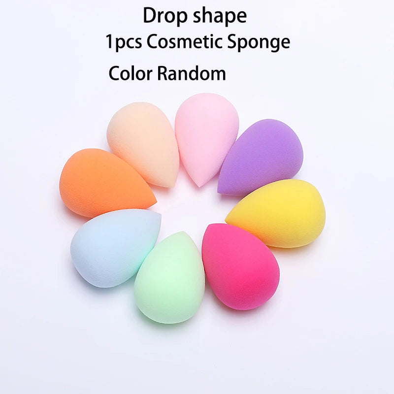 Soft Makeup Sponge Puff – Gourd, Droplet & Bevel Shapes