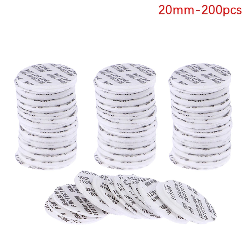 200Pcs Foam Pressure Sensitive Seal Liners for Jars & Bottles