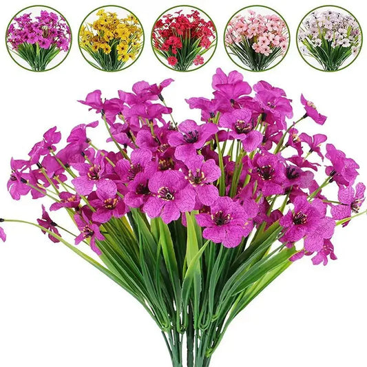 Artificial Silk Carnation Bouquet | Wedding & Home Décor Artificial Flower Bouquet Peaceful Pleasures Health and Wellness