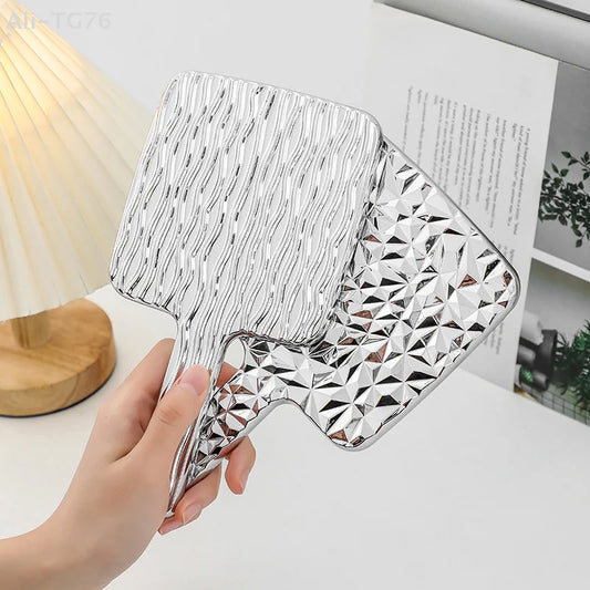 Mini Square Handheld Makeup Mirror | Portable Travel Cosmetic Mirror Handheld Makeup Mirror Peaceful Pleasures Health and Wellness