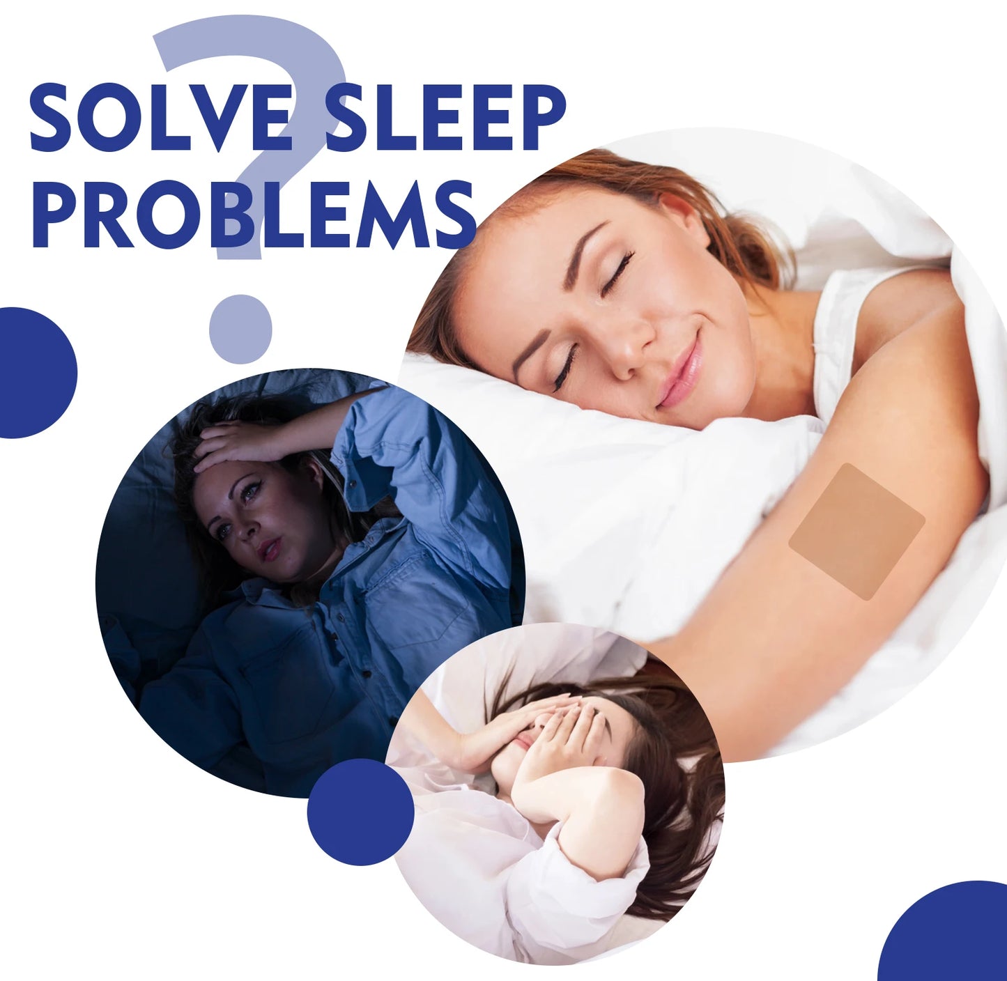 Natural Sleep Aid Patch | Deep Sleep Sticker for Adults
