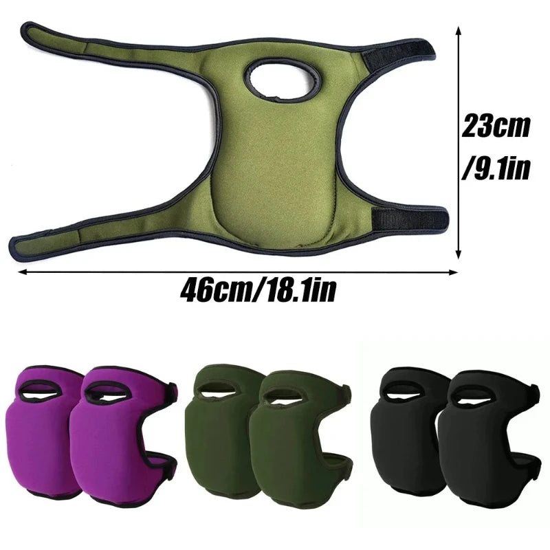1Pair Outdoor lawn weeding, garden labor, household protection, comfortable sponge shock absorption, kneeling pad, knee pad Peaceful Pleasures Health and Wellness