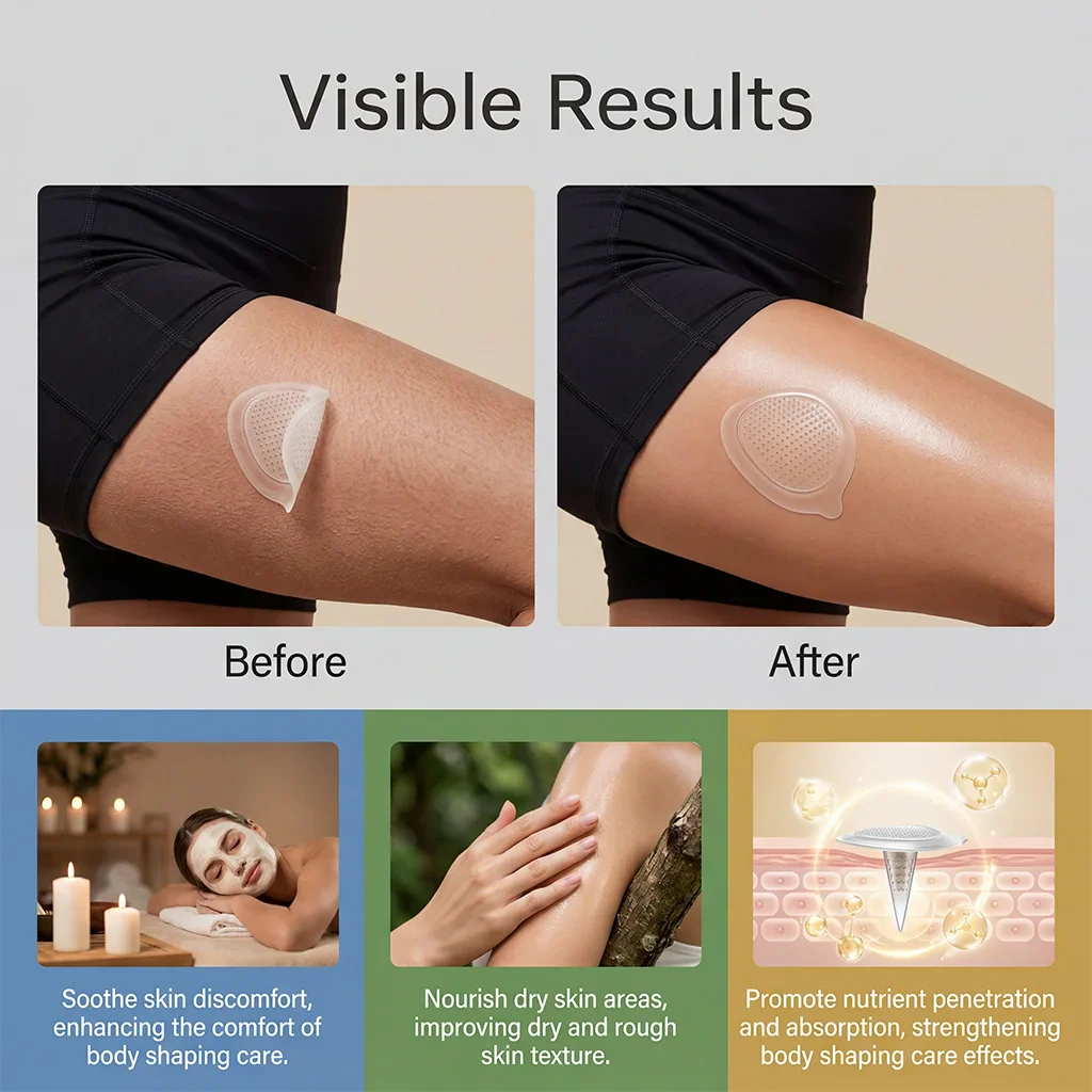 10-in-1 Nano Microneedle Body Patches – Moisturizing & Firming