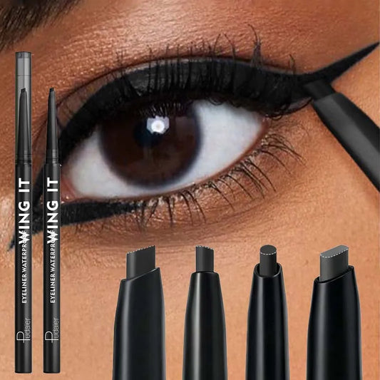 6-Piece Matte Gel Eyeliner Set – Waterproof, Long-Lasting Gel Eyeliner Set Peaceful Pleasures Health and Wellness