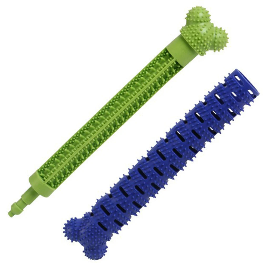 Dog Tooth Grinding Stick Food Grade Cleaning Massager Rubber Tooth Brush Chewing Toy Teeth Cleaning Pet with Slight Bite Force Peaceful Pleasures Health and Wellness 1