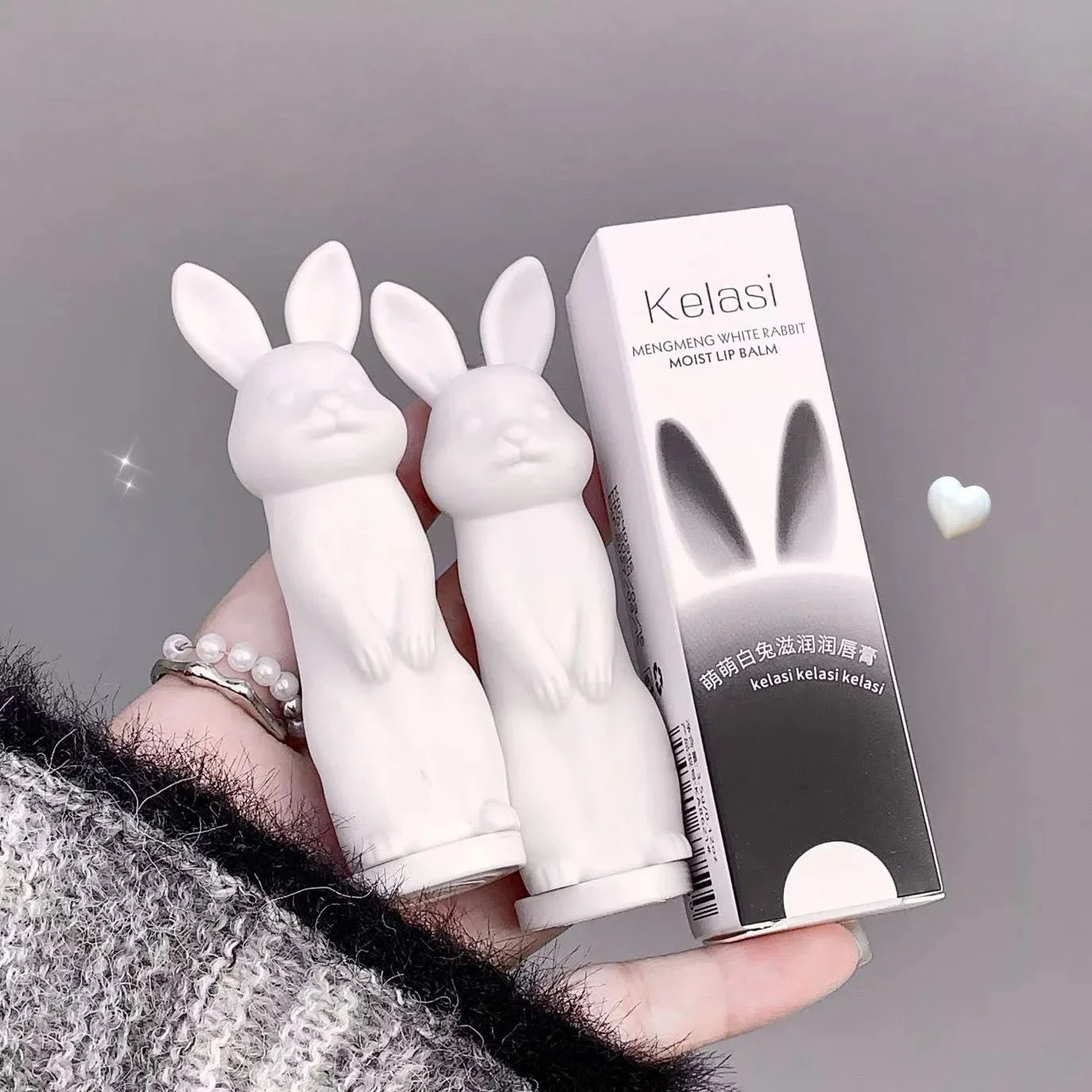 Cute Rabbit Moisturizing Lip Balm – Hydrate & Fade Lip Lines