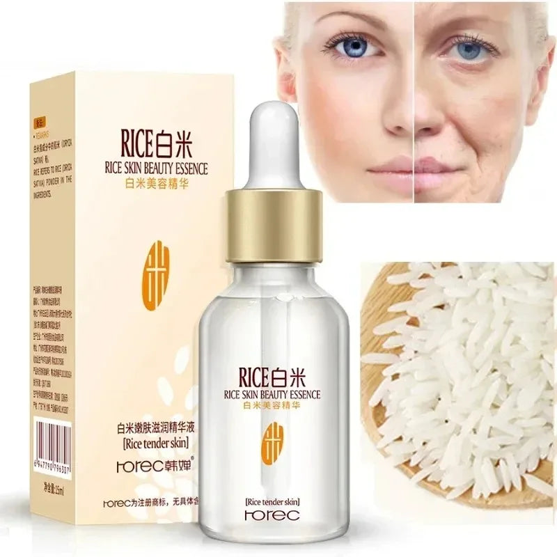 White Rice Face Serum – Pore Shrinking & Brightening Peaceful Pleasures Health and Wellness