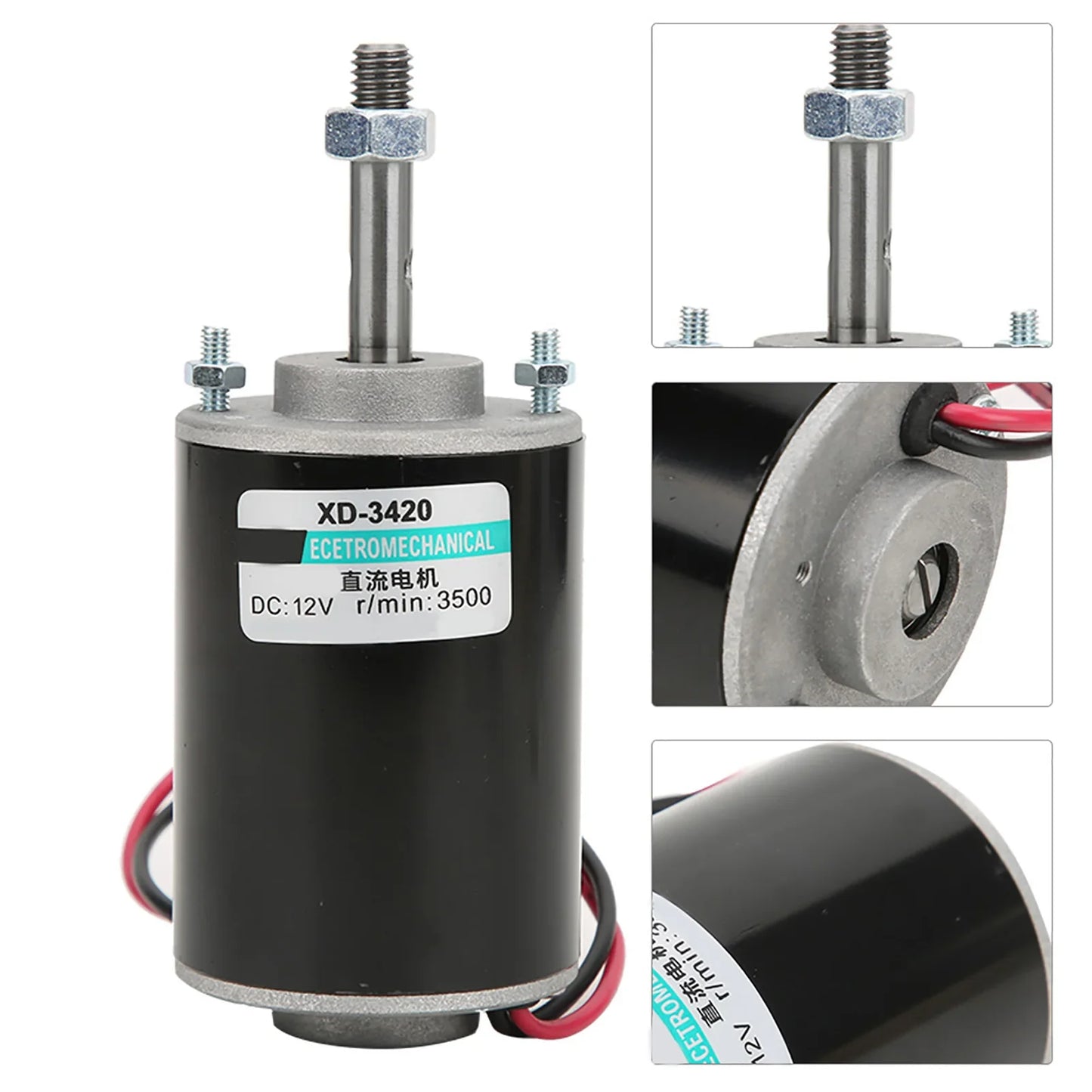 12 24V 30W Speed CW CCW Permanent Magnet DC Motor Generator
