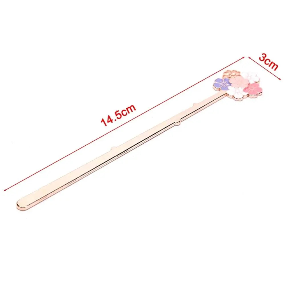 Creative Special Lotus Flower School Supplies Students Page Label Reading Assistant Book Support Bookmarks Peaceful Pleasures Health and Wellness