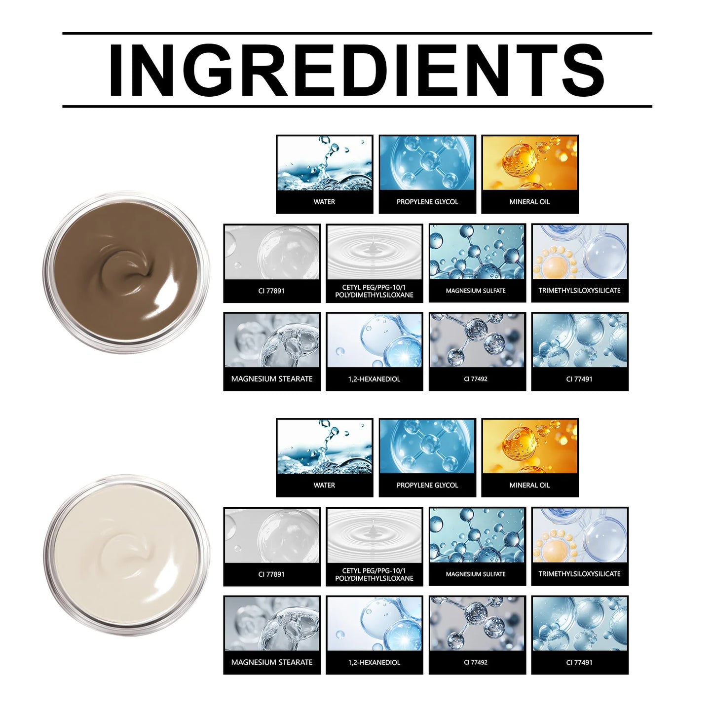 Waterproof Tattoo Cover Up Concealer | Full Coverage, 2 Colors